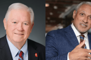 Haley Barbour and Mike Espy